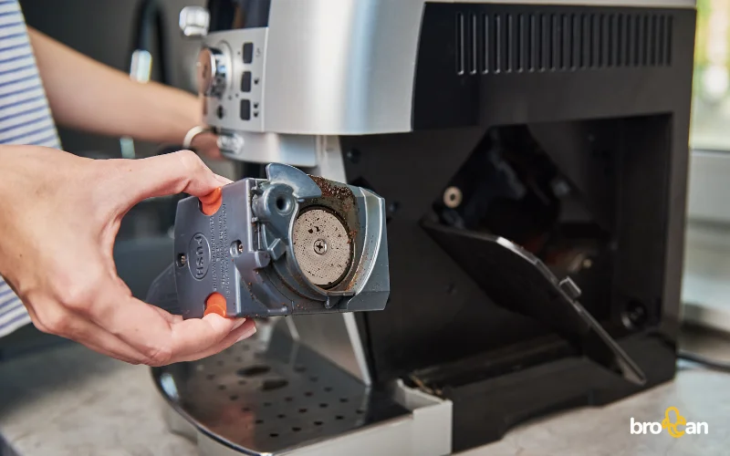 cleaning philips coffee machine