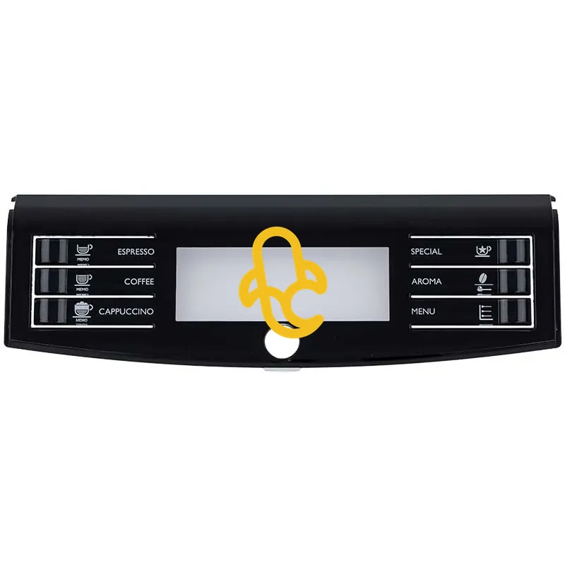 Ovládací panel bez elektroniky pro Saeco Minuto HD8763 a HD8773