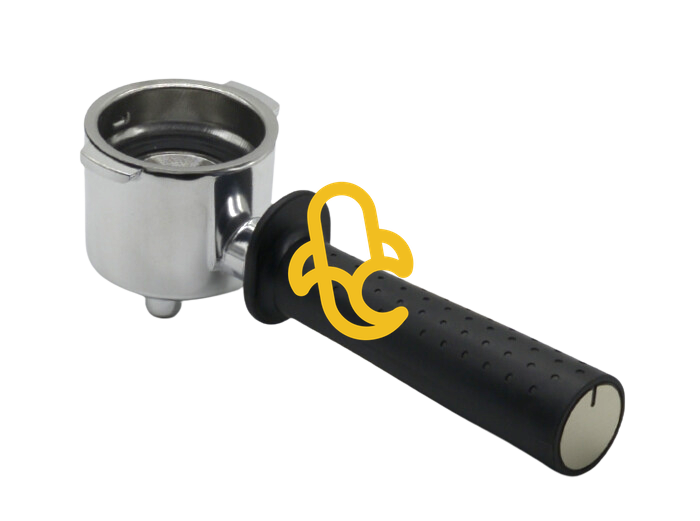 Portafilter for DeLonghi EC 2xx coffee machine