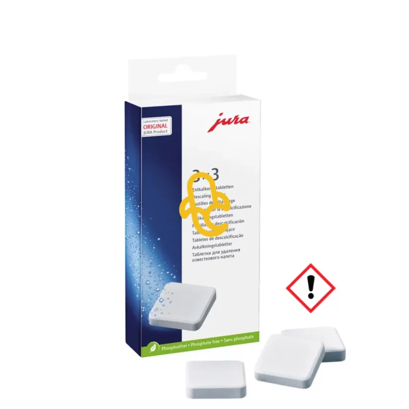 Vízkőoldó tabletták 9 db Jura kávéfőzőkhöz
