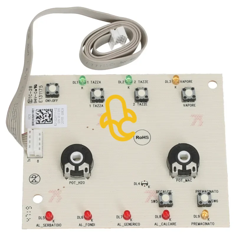 Řídicí elektronika pro plně automatický kávovar DeLonghi ESAM