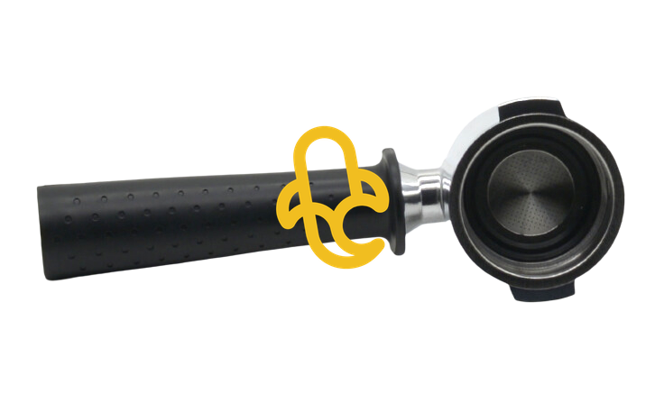 Portafilter for DeLonghi EC 2xx coffee machine