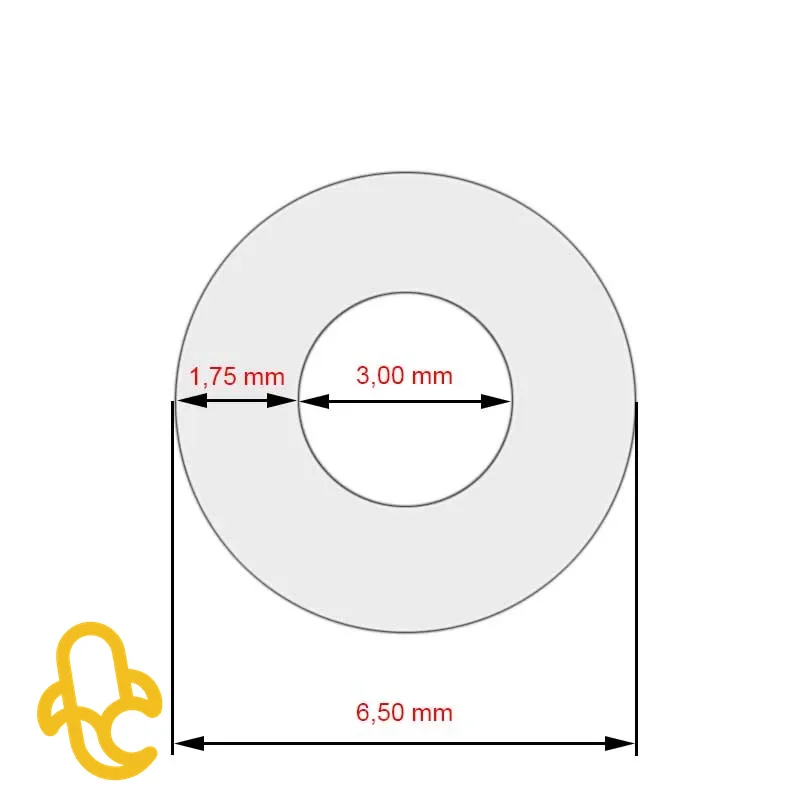 Hadica silikónová s tkaninou 3x325 mm pre kávovary Melitta