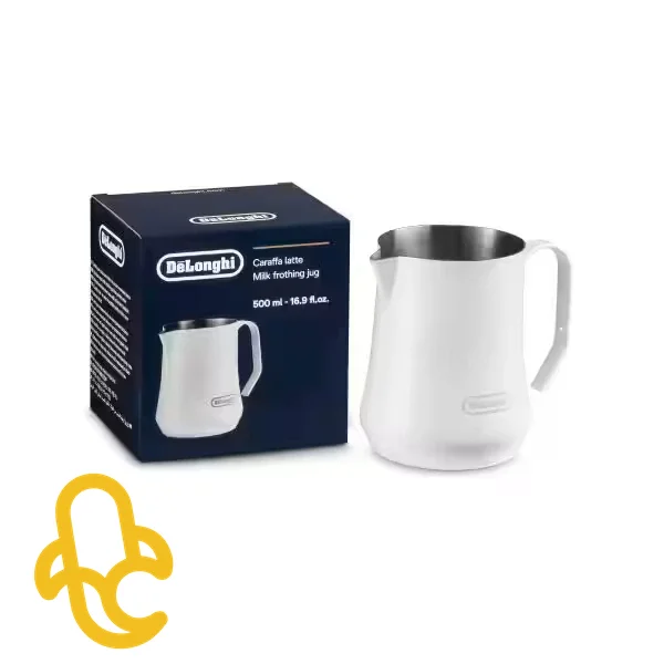 DeLonghi nádoba na napenenie mlieka s objemom 500 ml, biela