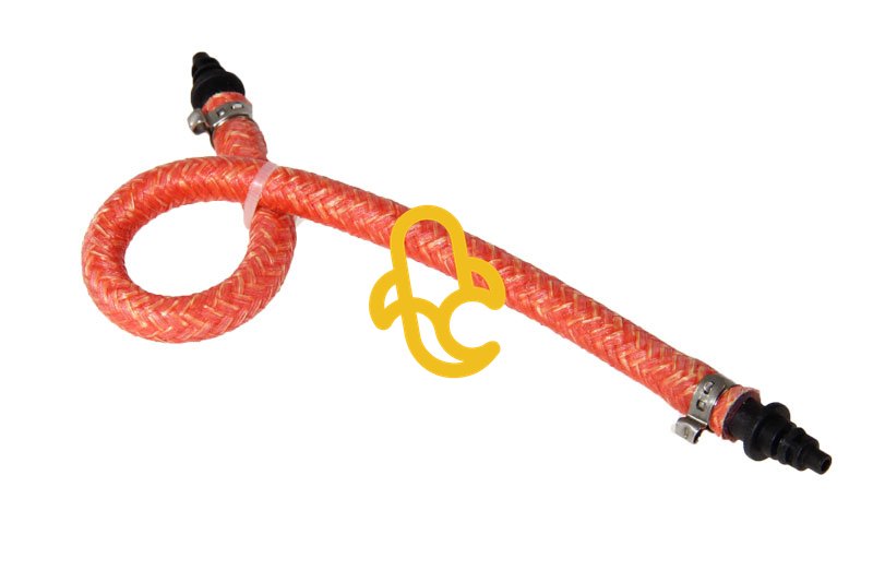 Tkaninová hadice 300 mm s vsuvkou pro kávovary DeLonghi EC 9155