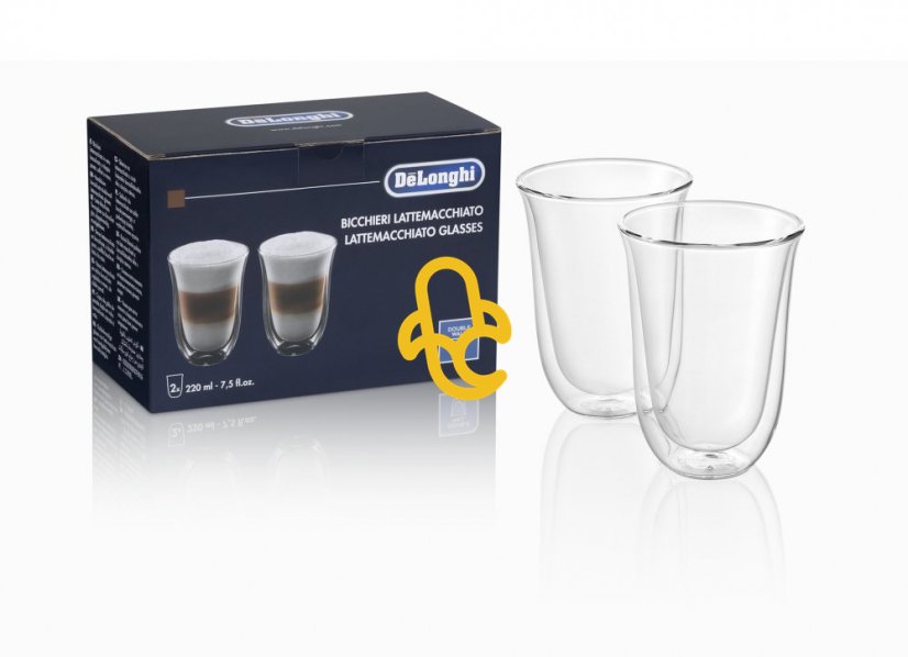 Glasses for milk drinks 2pcs