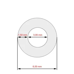 Hadica silikónová 3x1,5x190mm pre kávovary Jura