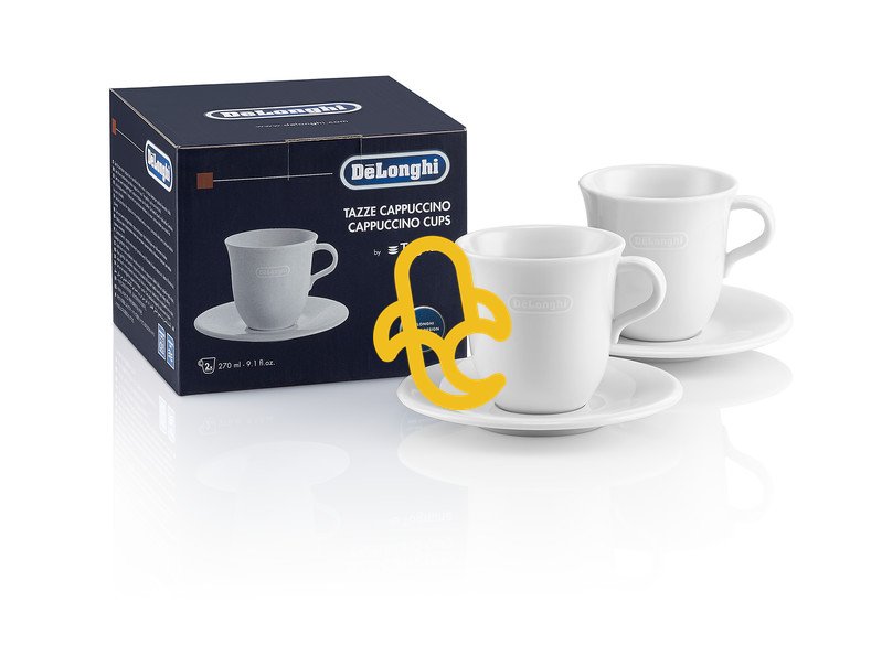 Porcelánové sklenice pro Capucino DeLonghi