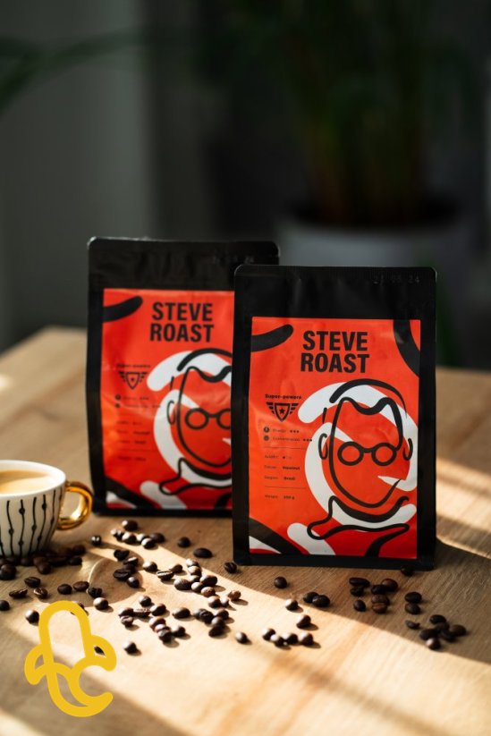 Steve Roast zrnková káva 250G