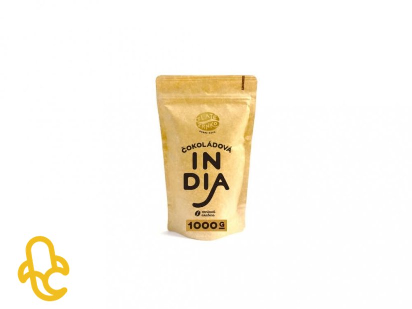 Káva Zlaté Zrnko India 1OOOg