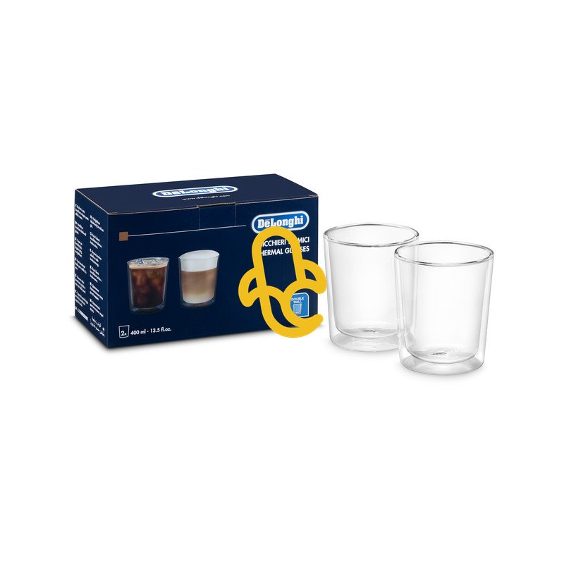 Poháre na kávu dvojstenné izolačné pre kávovary 2ks/400ml