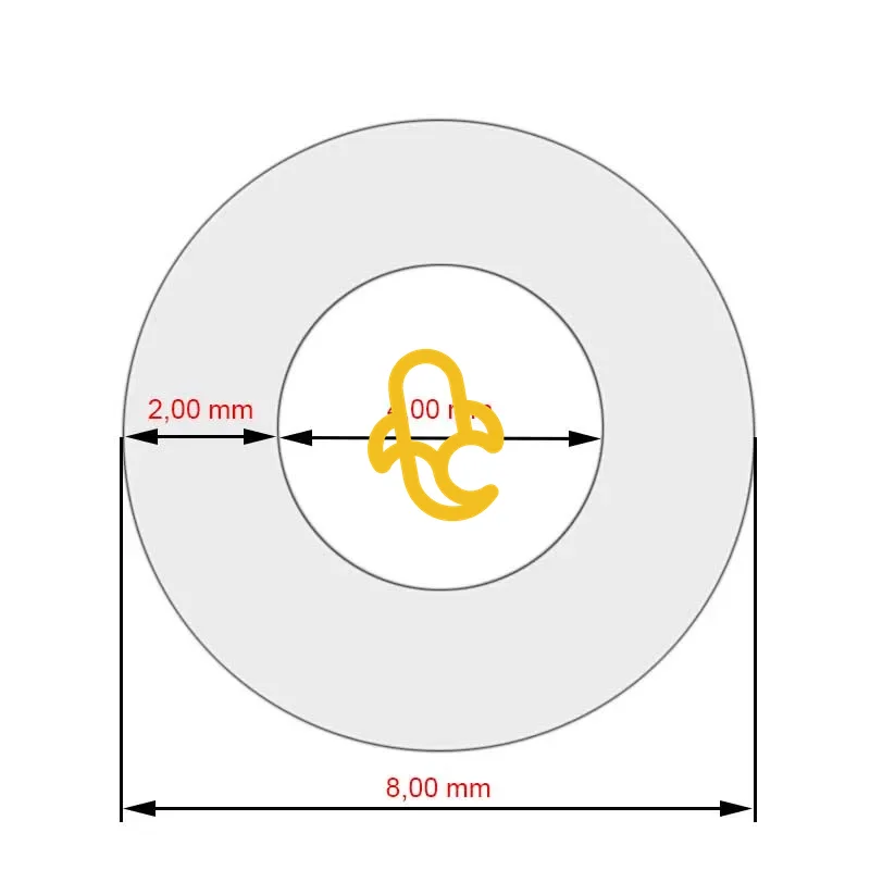 Silikonová hadice DeLonghi 270 mm