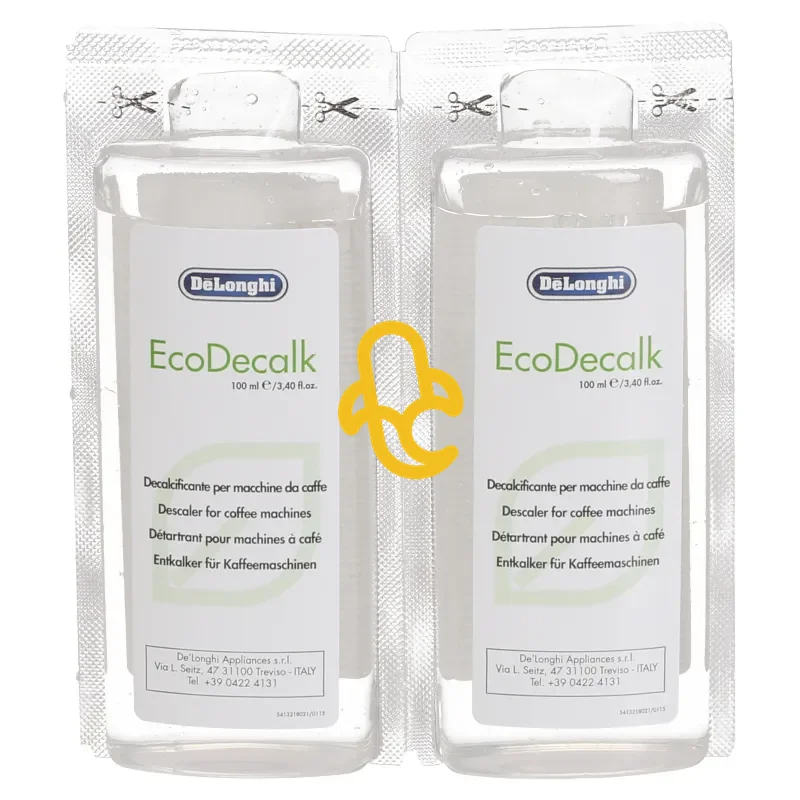 Descaler DeLonghi EcoDecalk 2x100 ml for coffee machines