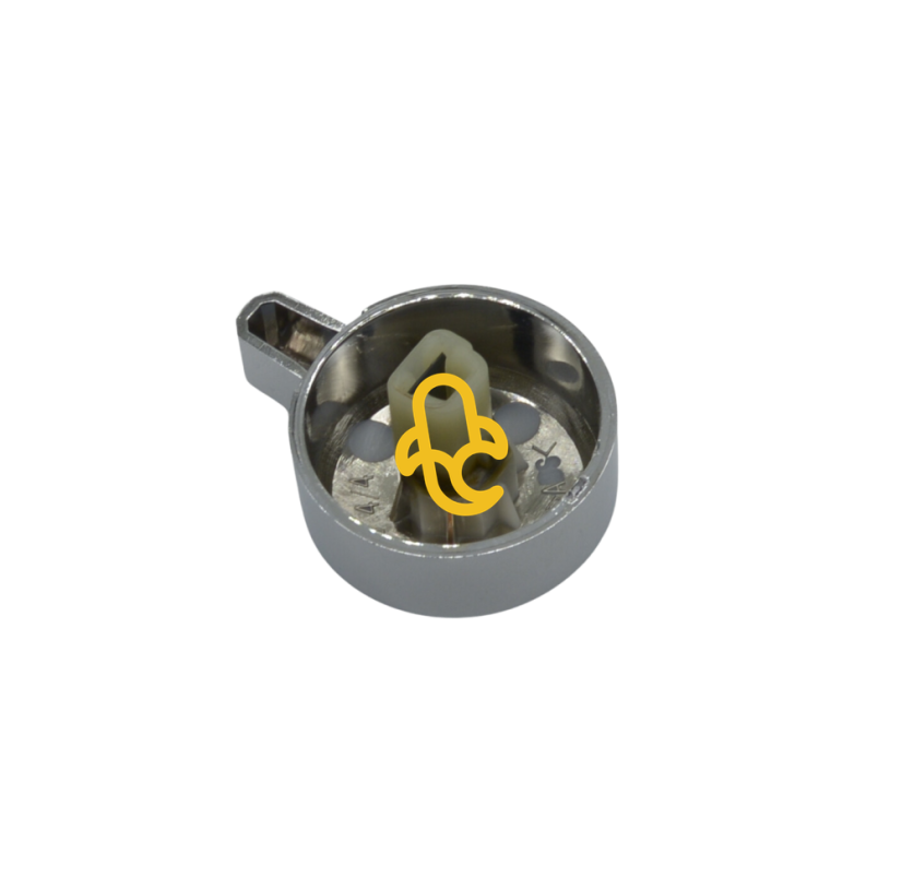 Hot water rotary knob for Saeco Poemia coffee machines