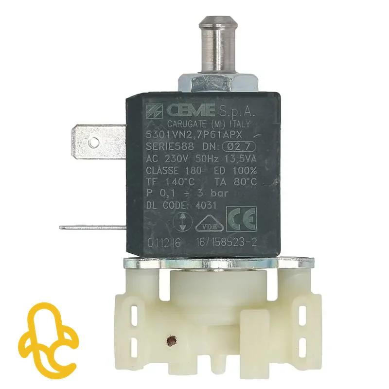 Ventil elektromagnetický trojcestný 3 bar pre kávovary DeLonghi ECAM