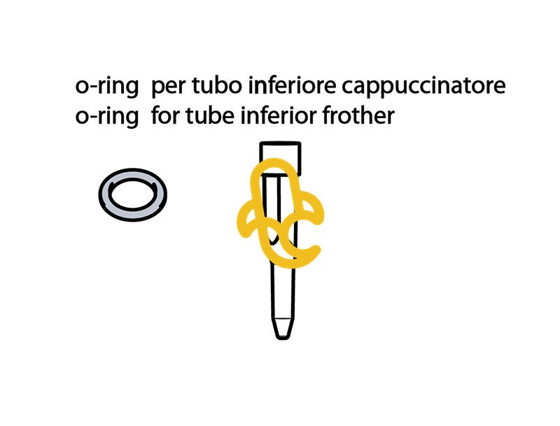 Tesnenie parnej trysky pre kávovary Delonghi Magnifica Tesnenie parnej trysky pre kávovary Delonghi Magnifica