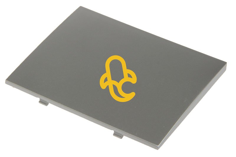 Waste container cover silver for DeLonghi ECAM23 coffee machines